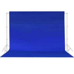 Velvet Backdrop Material Blue Chromakey 4 x 3m Width
