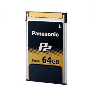 64GB P2 Memory Card (F-Series 1.2Gbps) Class 200 support