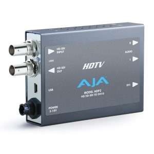 HDP2 HD-SDI/SDI to DVI-D and Audio Converter