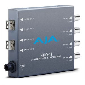 FiDO-4R 4-channel 3G-SDI to Optical Fiber
