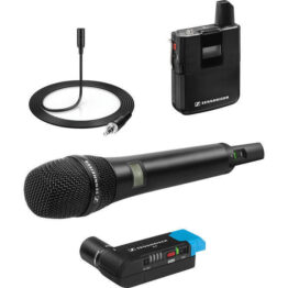 AVX Wireless Combo Lavalier & Handheld mic Set