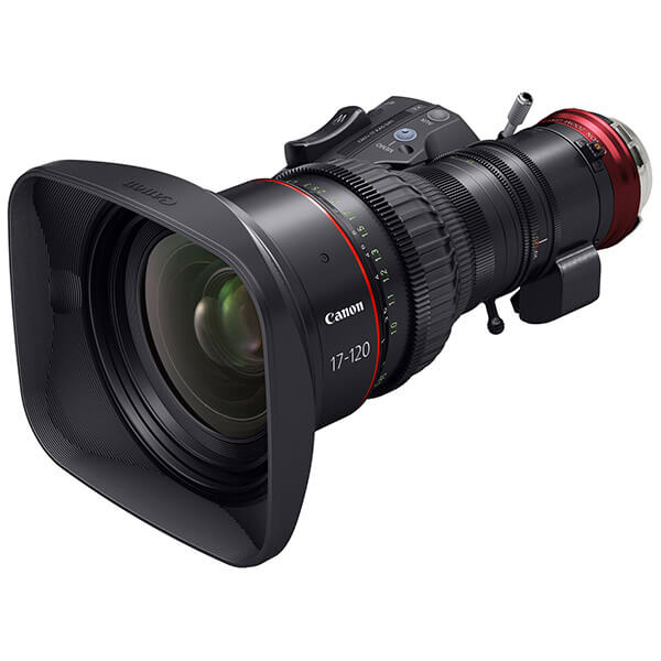 Canon 7×17 CINE-SERVO 17-120mm T2.95 Lens (EF mount)