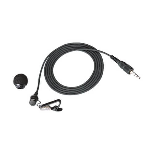 Omni-directional Lapel Microphone with 3.5mm Locking Jack