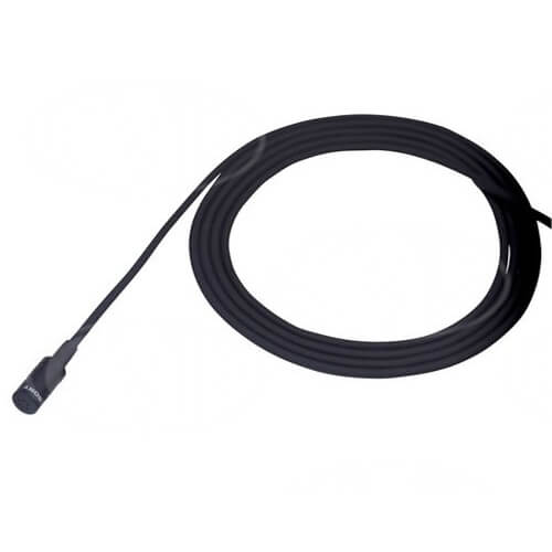 Omni-Directional Discrete Lapel Microphone with No Connector (Pigtail)