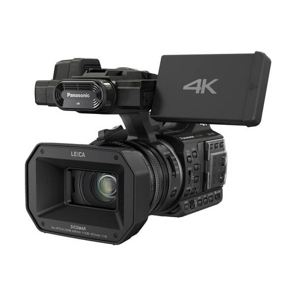 Panasonic 4K Semi Pro Handheld Camcorder with 20x Zoom