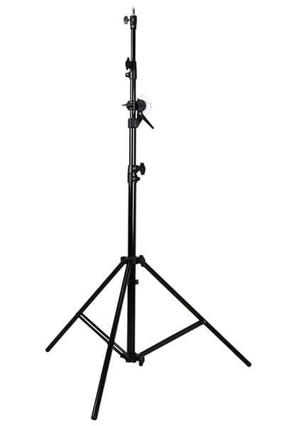 2.9m 2 in 1 Convertible Light Stand with Self-Telescoping Boom Arm