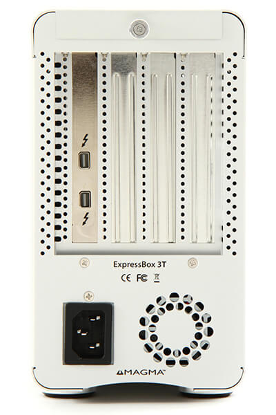 3 Slot Thunderbolt to PCIe Expansion with (4) Drive Bays (8.5" cards)