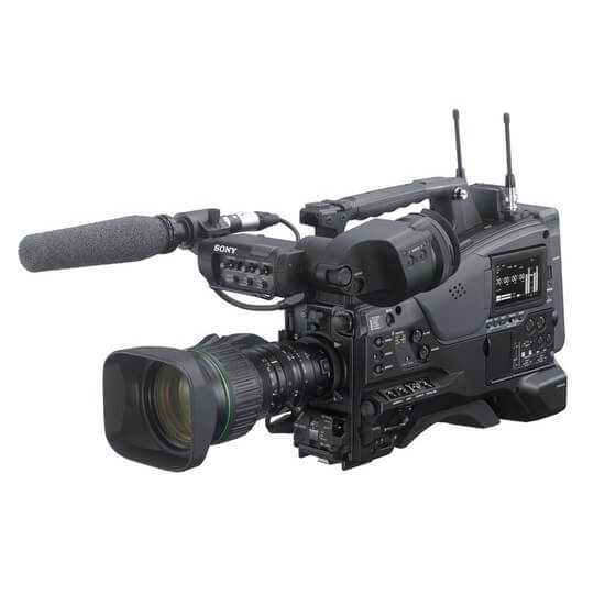 Shoulder Camcorder Body with 20x Canon lens & Viewfinder