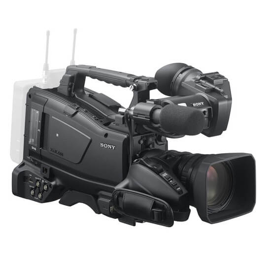 Sony Shoulder Camcorder Body with 16x Fujinon lens and Viewfinder