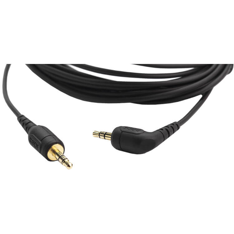 Rode Premium 6m shielded extension cable (TRS-TRS) for use with the VideoMicro and VideoMic GO microphones