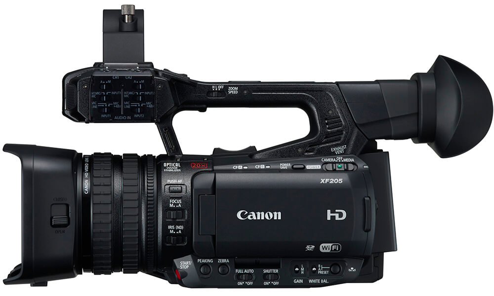 Professional HD Camcorder with 20x Optical Zoom