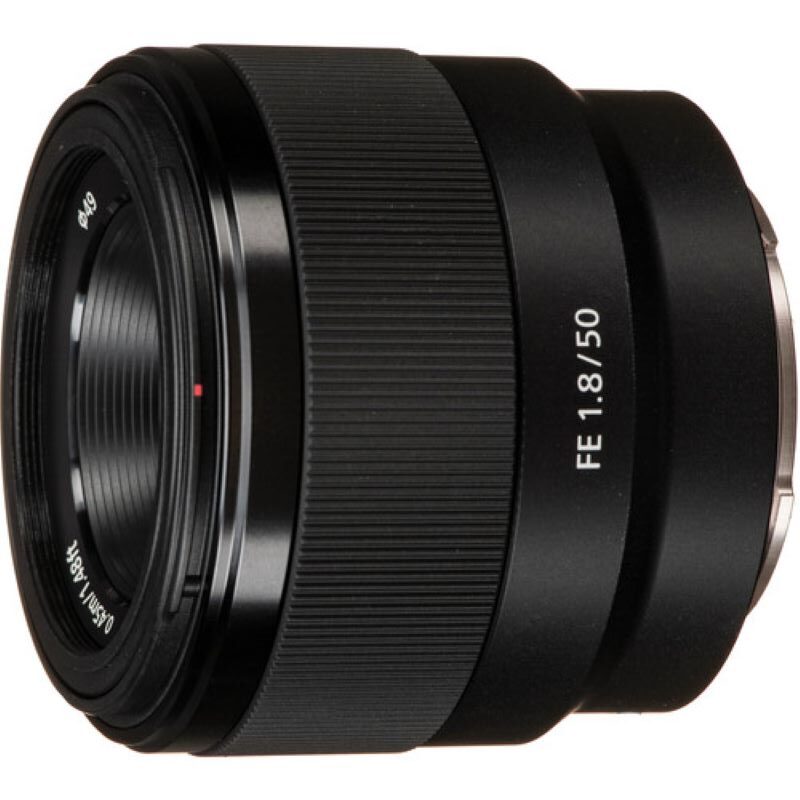 Sony FE 50mm f/1.8 E-mount Lens