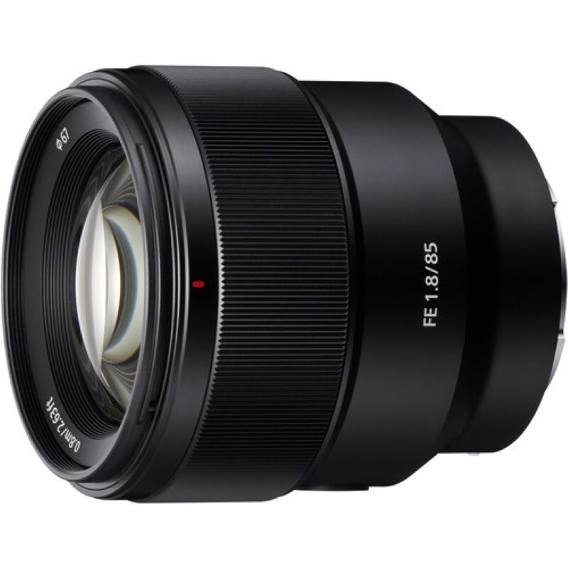 Sony FE 85mm f/1.8 E-mount Lens