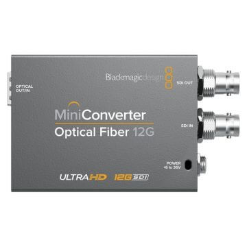 Blackmagic Mini Converter – Optical Fiber 12G SDI