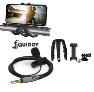 Rode Smartlav+ & Squidy iPhone tripod & mount