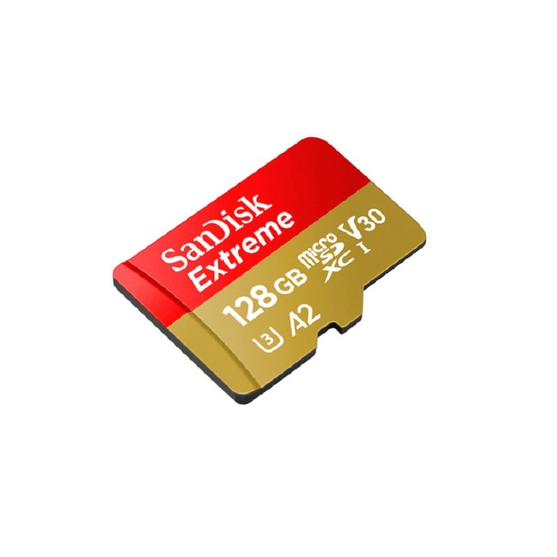 SanDisk Extreme Micro SD Card 128GB Hero Image
