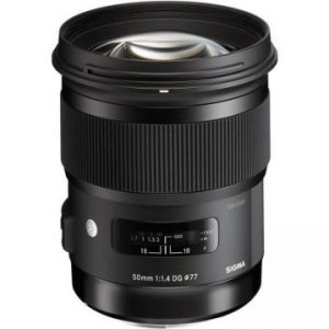 Sigma 50mm F1.4 DG HSM Art Lens with Canon EF mount