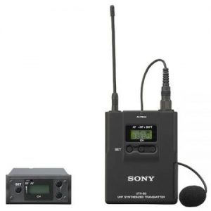 Sony UWP Wireless Mic Package: Belt-pack Transmitter and Modular Receiver