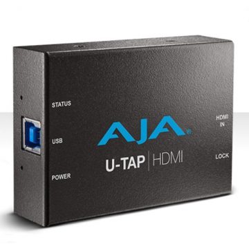 AJA U-Tap USB 3 – Powered HDMI Capture Device