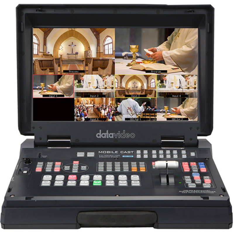Datavideo HS-1300 6-Channel HD Portable Video Streaming Studio