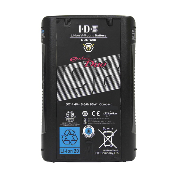 IDX DUO-C98 V-Mount Lithium-Ion Battery