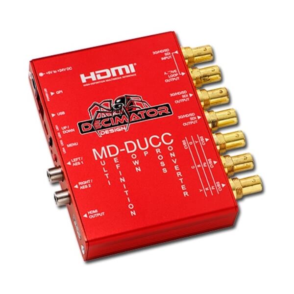 Decimator MD-DUCC Multi-definition Up Down Cross Converter